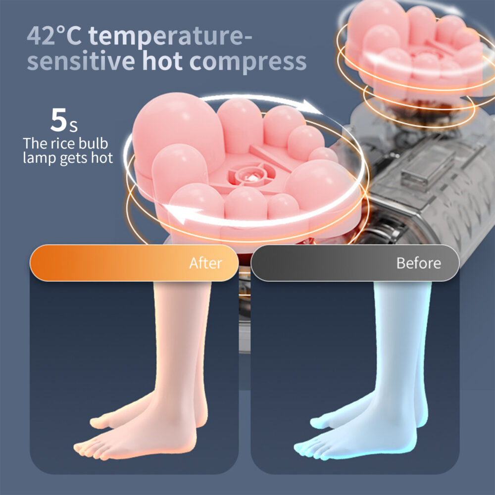 Foot Massager with Remote Control for Relaxation