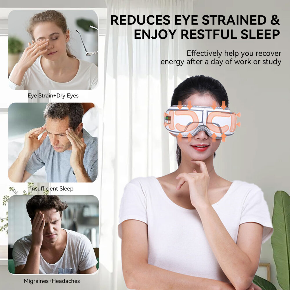 5 - Mode Eye Massager for Relaxation and Eye Care