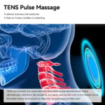 Portable Butterfly-Shaped Mini Massager - Electric Pulse Therapy Device for Muscle Relief