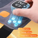 Intelligent Timing Knee Massager - Electric Knee Care Device with Timer
