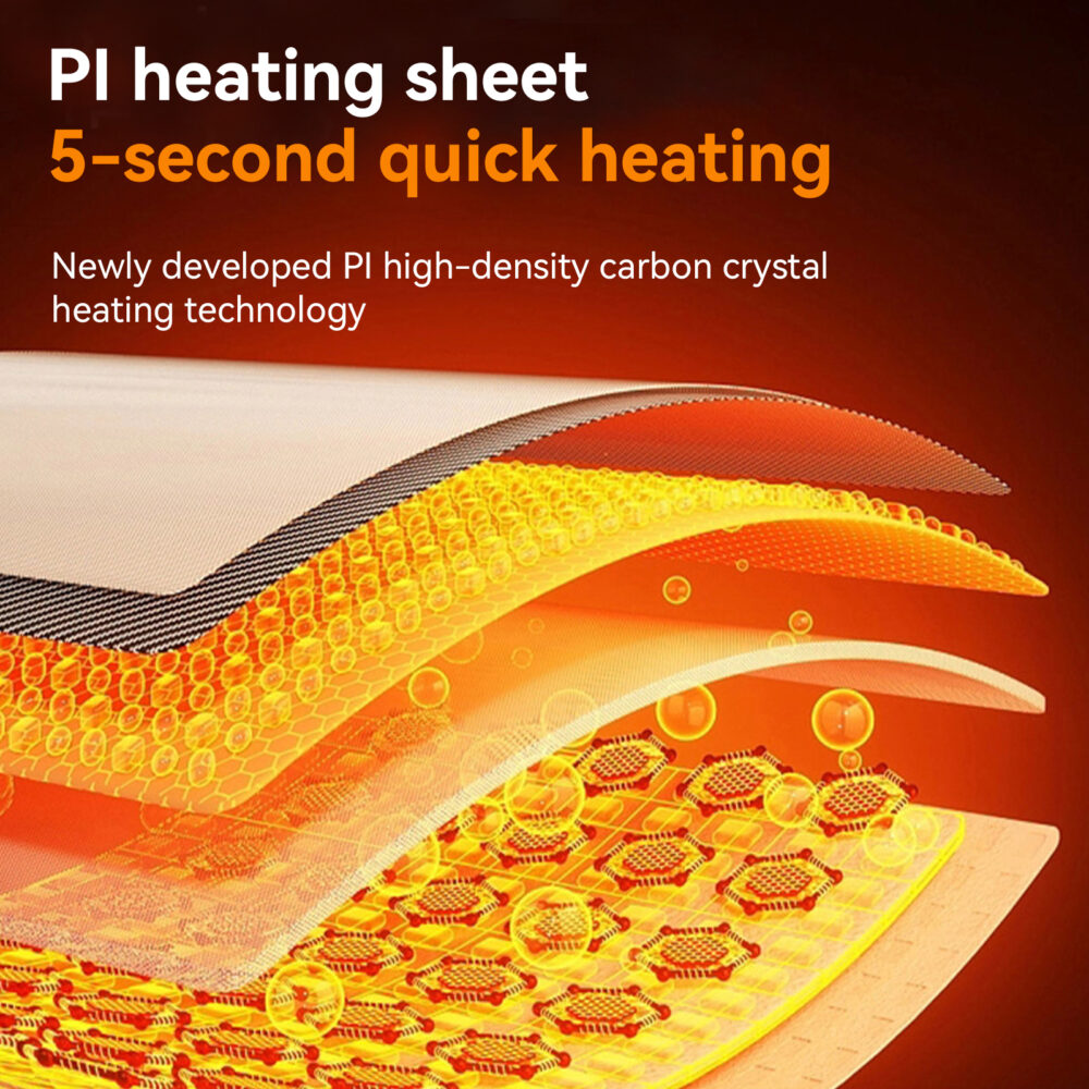 Heated Knee Massager with Adjustable Controls