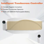 Smart Waist Massager & Support Belt with LED Display - Electric Lumbar Therapy Device for Pain Relief & Comfort