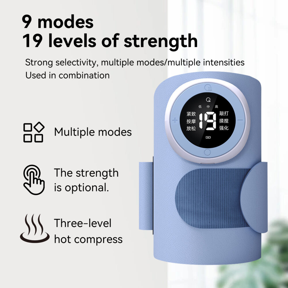 Portable Arm Massager with Heat, Vibration & Multiple Modes for Arm Fatigue Relief