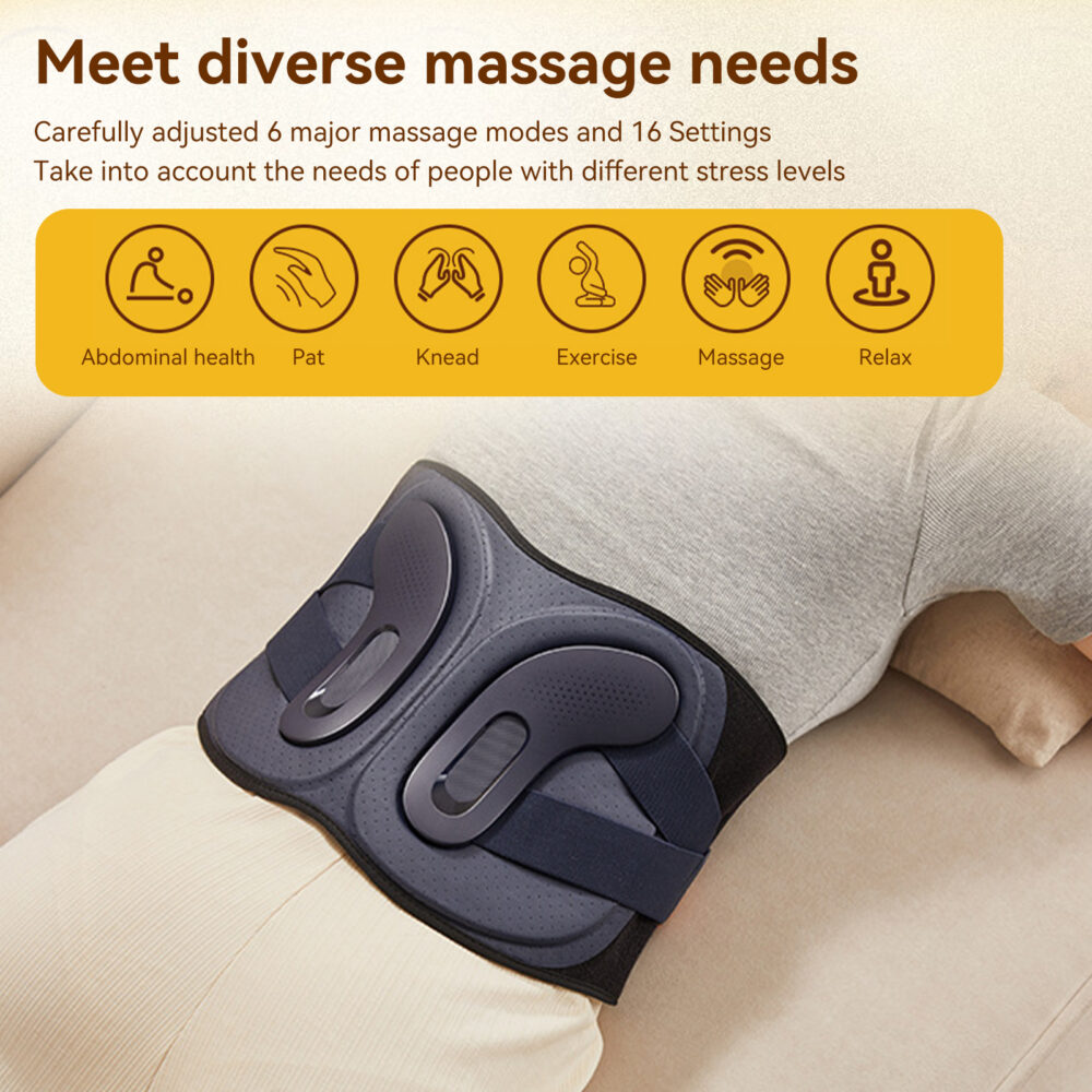 Ergonomic Lumbar Support Belt - Adjustable Back Brace for Pain Relief & Posture Correction